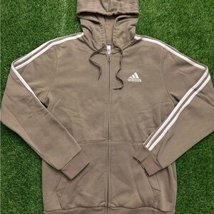 Mens Adidas full zip light jacket